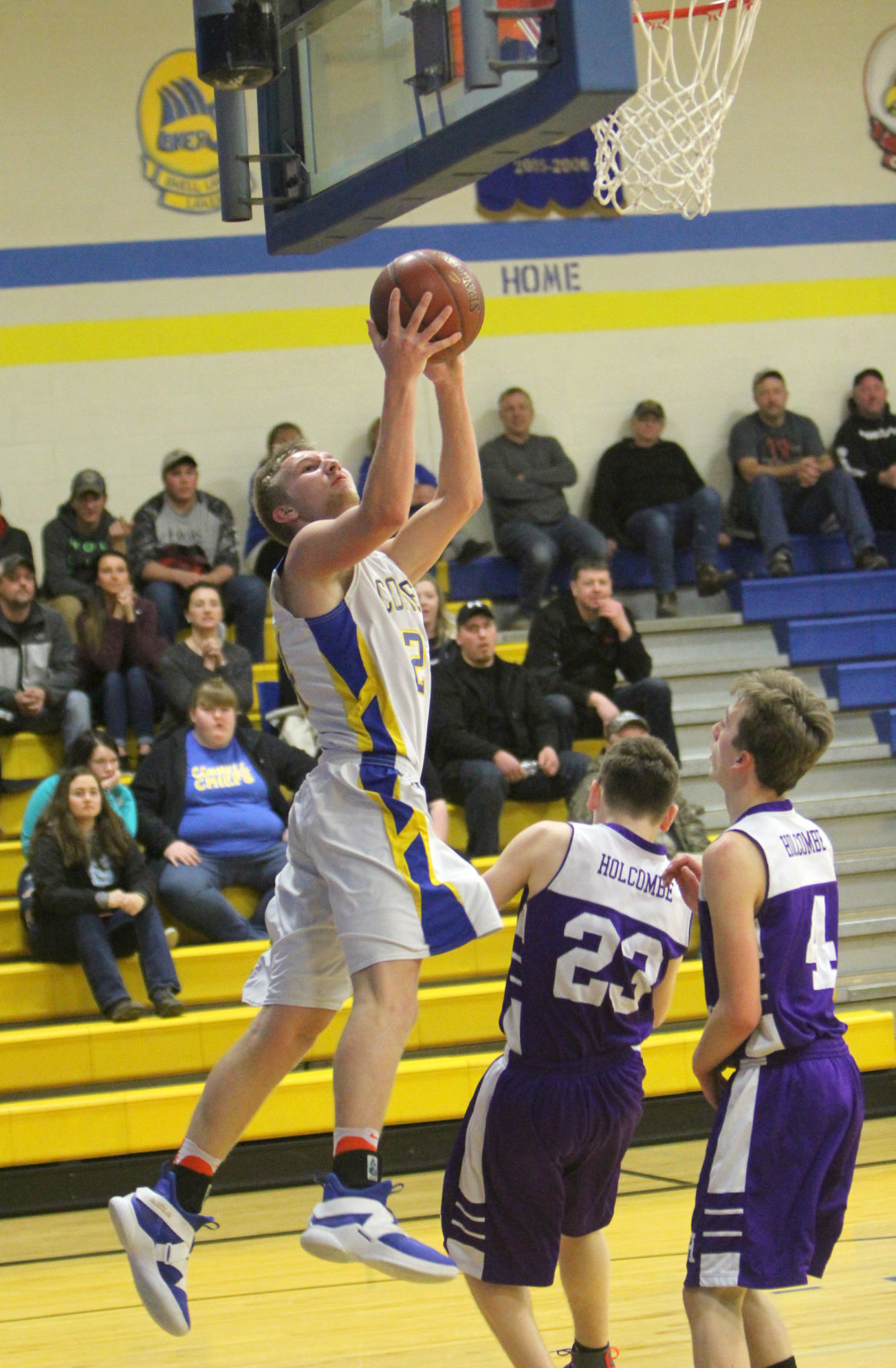 Lake Holcombe at Cornell boys basketball 1-10-19